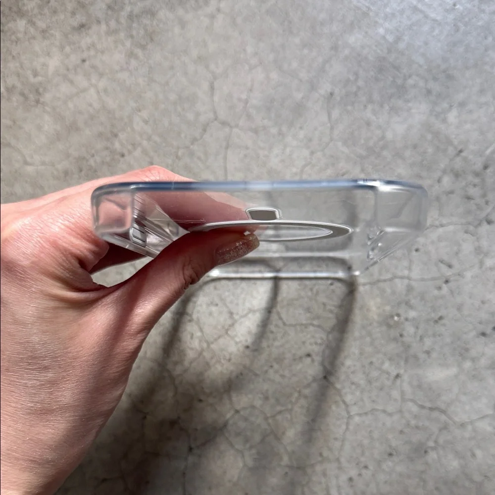 Apple clear case